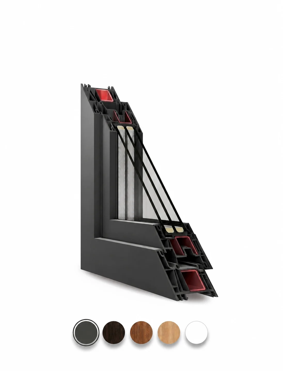 Fereastră Gealan LINEAR 1450x1150mm 2 Canate